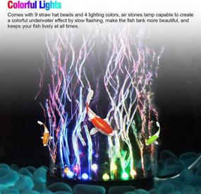 img 2 attached to QIYAGE Aquarium Multi Colored Lighting Decoration