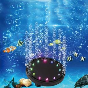 img 1 attached to QIYAGE Aquarium Multi Colored Lighting Decoration