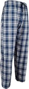 img 1 attached to 👕 Andrew Scott Cotton Flannel Pajama Set - Ultimate Comfort for Men's Sleep & Lounge