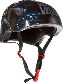 img 3 attached to 🖤 Black Bell 7071185 Star Wars 2D Darth Vader Helmet for Youth - Ideal for Multi-sport Activities