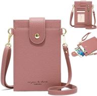 👜 versatile crossbody cellphone shoulder passport messenger for women: handbags & wallets logo