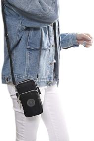 img 3 attached to Водонепроницаемый мобильный телефон через плечо Amamcy Crossbody