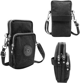 img 1 attached to Водонепроницаемый мобильный телефон через плечо Amamcy Crossbody