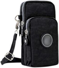 img 4 attached to Водонепроницаемый мобильный телефон через плечо Amamcy Crossbody