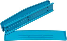 img 1 attached to 🔵 JAM PAPER Metal Hole Puncher - Blue, 10 Sheet Capacity - Individual Sale