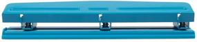 img 2 attached to 🔵 JAM PAPER Metal Hole Puncher - Blue, 10 Sheet Capacity - Individual Sale