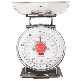 img 1 attached to 🔍 Accurate and Convenient: San Jamar SCDLB2 Mechanical Dial Scale, 2 Pound Capacity for Efficient Measuring