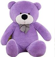 stuffed children girlfriend valentines purple 47inch logo