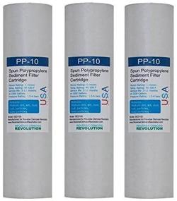 img 1 attached to 🔍 Enhanced Filtration Efficiency: 5 Micron Polypropylene Replacement Cartridges