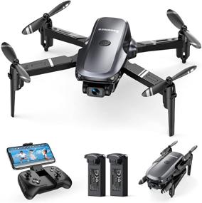 img 4 attached to 🚁 Sansisco D15 Mini Drone: 1080P FPV Camera, Foldable Remote Control, Kid-Friendly Features, and More!