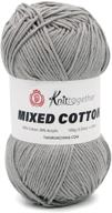 🧶 discover knittogether: premium mixed cotton yarn for diy hand knitting and crocheting projects logo