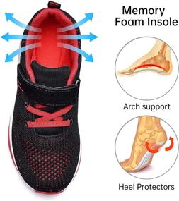 img 1 attached to Autper Running Athletic Lightweight Sneakers Sports & Fitness for Running