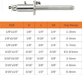 img 3 attached to Supaper Stainless Steel Rivets 100 Piece