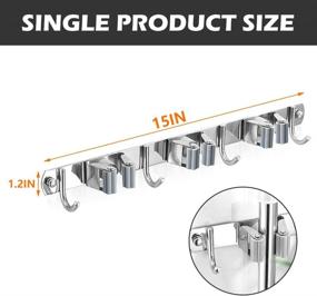 img 3 attached to 🚿 MYFAMIREA Stainless Bathroom Storage Organizer