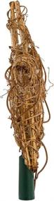 img 2 attached to 🌟 Kurt Adler 10-Light Gold Star Indoor Rattan Treetop