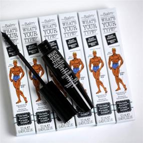 img 1 attached to 💪 TheBalm What's Your Type? The Body Builder Voluminous Mascara: Black, Long-Wearing, Non-Clumping - Flaunt Fuller, Stunning Lashes