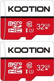 img 4 attached to 📷 KOOTION 32GB Micro SD Card 2-Pack - High Speed Class 10 Micro SDHC Memory Card - UHS-I TF Card with Ultra High Speed Performance - C10, U1 - 32 GB Capacity for Enhanced Storage