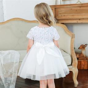 img 2 attached to 👗 Nileafes Embroidered Princess Dresses - Pageant Girls' Apparel for Fashionable Dresses
