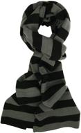 🧣 trendsblue premium black striped scarf: stylish women's accessory for scarves & wraps logo