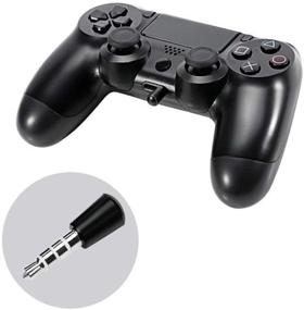 img 2 attached to KenSera Wireless Adapter with Microphone: Mini USB BT 4.0 Dongle for PS4 Controller & Wireless Headset