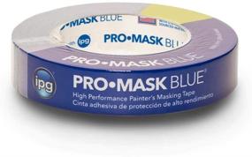 img 4 attached to 🔵 IPG PMD24 ProMask Blue - 14-Day Painter's Tape, 0.94" x 60 yd - Single Roll