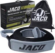 🔩 jaco 4x4 towpro 3-inch by 20-foot recovery tow strap logo