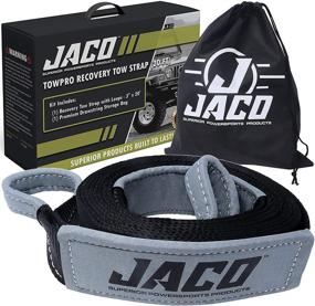 img 4 attached to 🔩 JACO 4X4 TowPro 3-Inch By 20-Foot Recovery Tow Strap