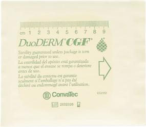 img 2 attached to 🩹 Convatec Duoderm CGF Wound Dressing, 5 Count, 4x4 10cm x 10cm: Advanced Healing Solution for Wounds