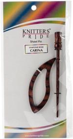img 1 attached to Enhance Your Shawl with Knitter's Pride Symfonie Rose Carina Shawl Pin