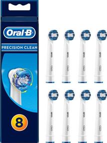 img 4 attached to 🪥 Pack of 8 Oral-B Precision Clean Toothbrush Head Replacements for Electric Rechargeable Toothbrushes