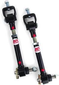 img 2 attached to 🚙 Enhance Off-Road Performance with JKS 2001 Front Swaybar Quicker Disconnect System for Jeep TJ