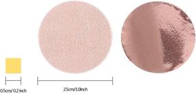 img 3 attached to 🌹 Rose Gold Confetti Dots: 1.76 oz Round Tissue Paper Table Confetti for Weddings & Birthdays (2.5 cm)