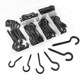 img 4 attached to ECKJ Small Screw Hooks Assorted