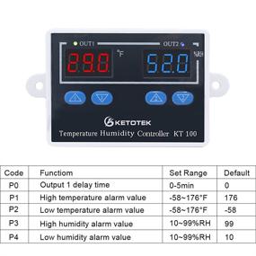 img 1 attached to Регулятор температуры Термостат Фаренгейта Гигростат