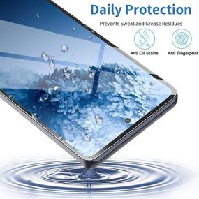 img 1 attached to Premium Tempered Glass Screen Protector and Camera Protector for Samsung Galaxy S20 FE 5G/4G - 3 Screen Protectors + 3 Camera Protectors - Supports Fingerprint Sensor