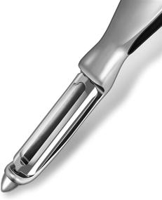 img 2 attached to 🥔 Experience Effortless Peeling with the SUNWUKIN Premium Swivel Zinc Alloy Potato Fruit and Vegetable Peeler for Kitchen