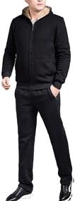 img 2 attached to Zoulee Heavyweight Fleece Sweatshirt Hoodies Men's Clothing