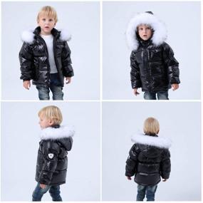 img 3 attached to 🧥 Orangemom Winterproof Boys' Snowsuit: Outerwear Clothing, Jackets & Coats