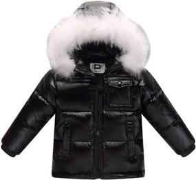 img 4 attached to 🧥 Orangemom Winterproof Boys' Snowsuit: Outerwear Clothing, Jackets & Coats