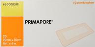 primapore adhesive non-woven wound dressing, size 8x4: effective healing solution логотип