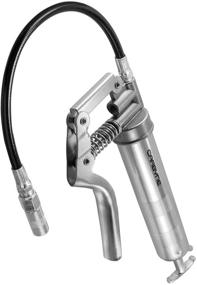 img 2 attached to 🔫 Professional Quality Carbyne Mini Pistol Grease Gun - Heavy Duty, 3000 PSI, with 12-inch Flex Hose and 4-inch Rigid Extension