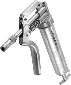 img 3 attached to 🔫 Professional Quality Carbyne Mini Pistol Grease Gun - Heavy Duty, 3000 PSI, with 12-inch Flex Hose and 4-inch Rigid Extension