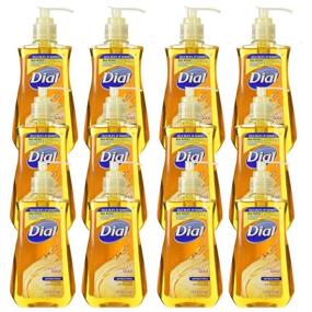 img 2 attached to 🧴 Dial Moisturizing Antibacterial Hand Soap, Golden, 7.5-oz. (12 Pack)