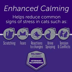 img 1 attached to 🐱 FELIWAY Optimum Cat: The Ultimate Calming Pheromone Diffuser - 30-Day Refill for Long-Lasting Tranquility (1 Pack)