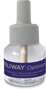 img 2 attached to 🐱 FELIWAY Optimum Cat: The Ultimate Calming Pheromone Diffuser - 30-Day Refill for Long-Lasting Tranquility (1 Pack)