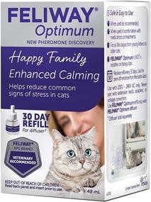 img 3 attached to 🐱 FELIWAY Optimum Cat: The Ultimate Calming Pheromone Diffuser - 30-Day Refill for Long-Lasting Tranquility (1 Pack)