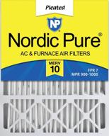 nordic pure 20x25x5 honeywell 🌬️ replacement filtration: high-performance air filter solution logo
