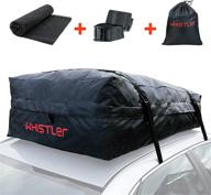 🚙 ultimate 100% waterproof roof top cargo carrier bag bundle with non-slip mat - perfect for any car, suv or van (15 cubic feet) logo