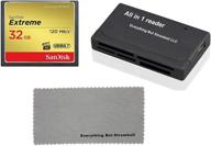 sandisk compactflash sdcfxsb 032g g46 everything microfiber logo