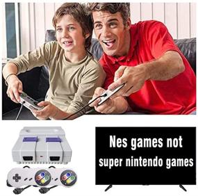 img 2 attached to Classic Retro Mini Game Console: 400 Classic Games + 2 Controllers - Perfect Children's & Birthday Gift for Reliving Happy Childhood Memories